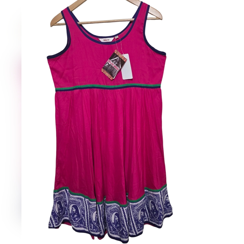 Pink and Blue Kids Dress